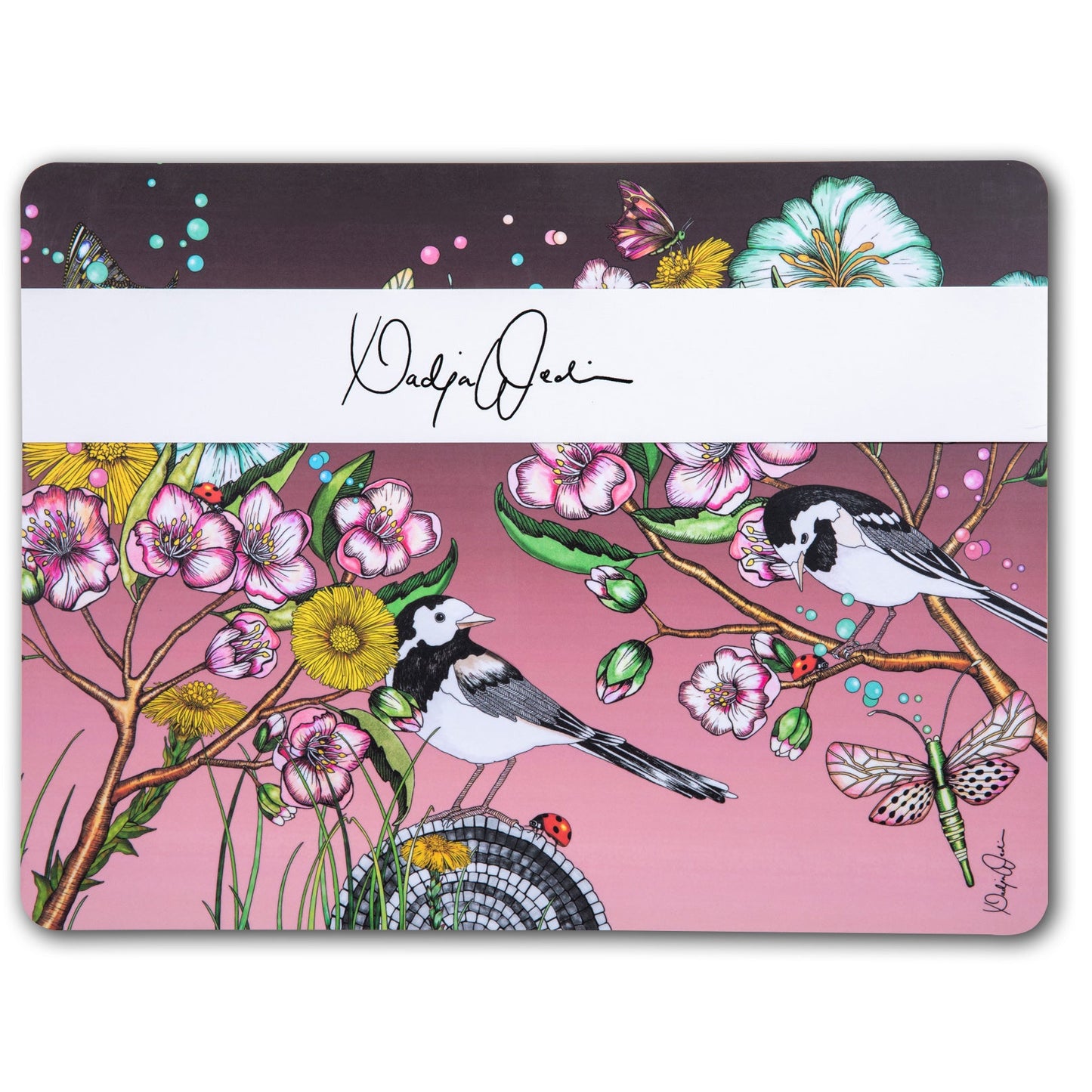 Placemat Wagtails Spring