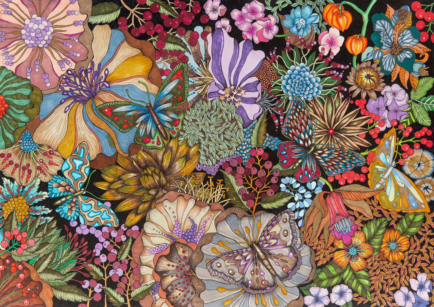 Färgstudie 42x29 cm