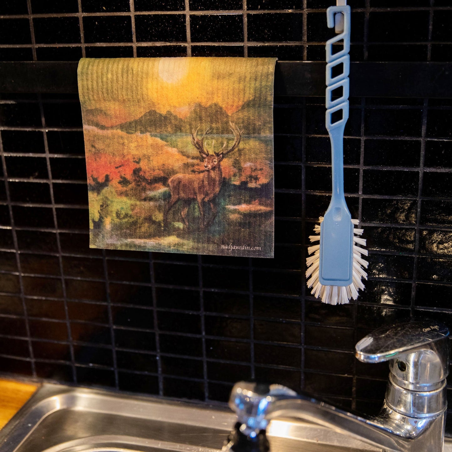 Dish cloth the Crown