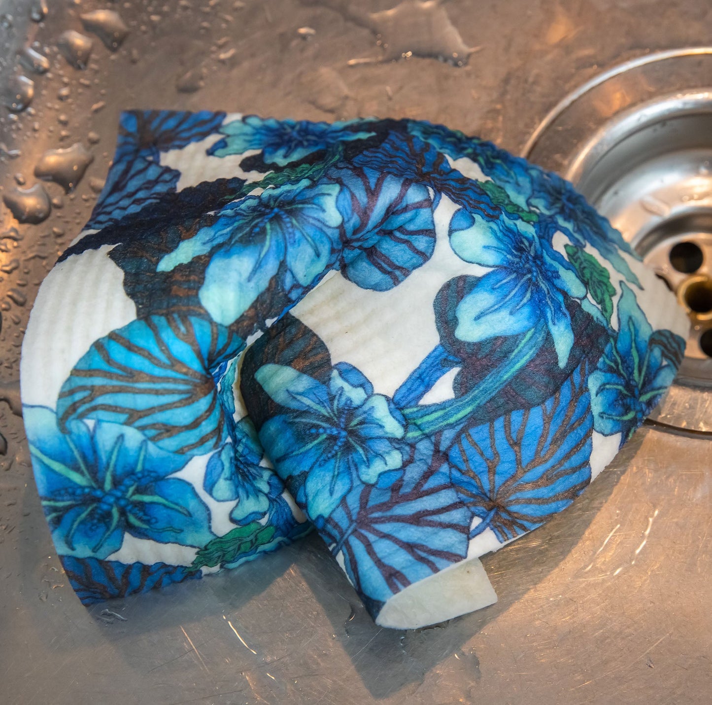 Dish cloth Purple vein