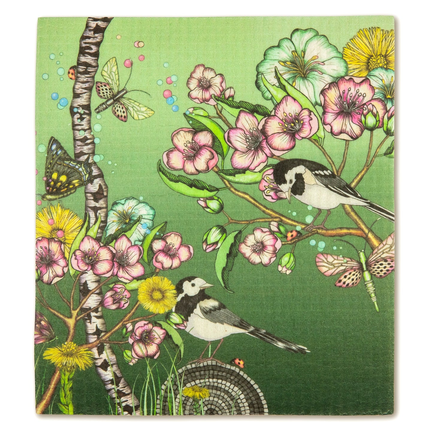 Dish cloth Wagtail's run