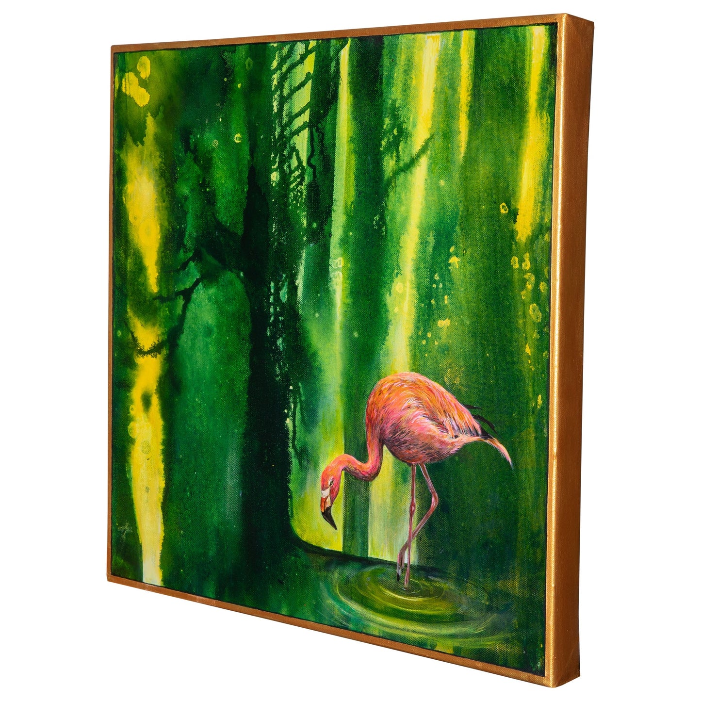 Forest Flamingo 50x50 cm