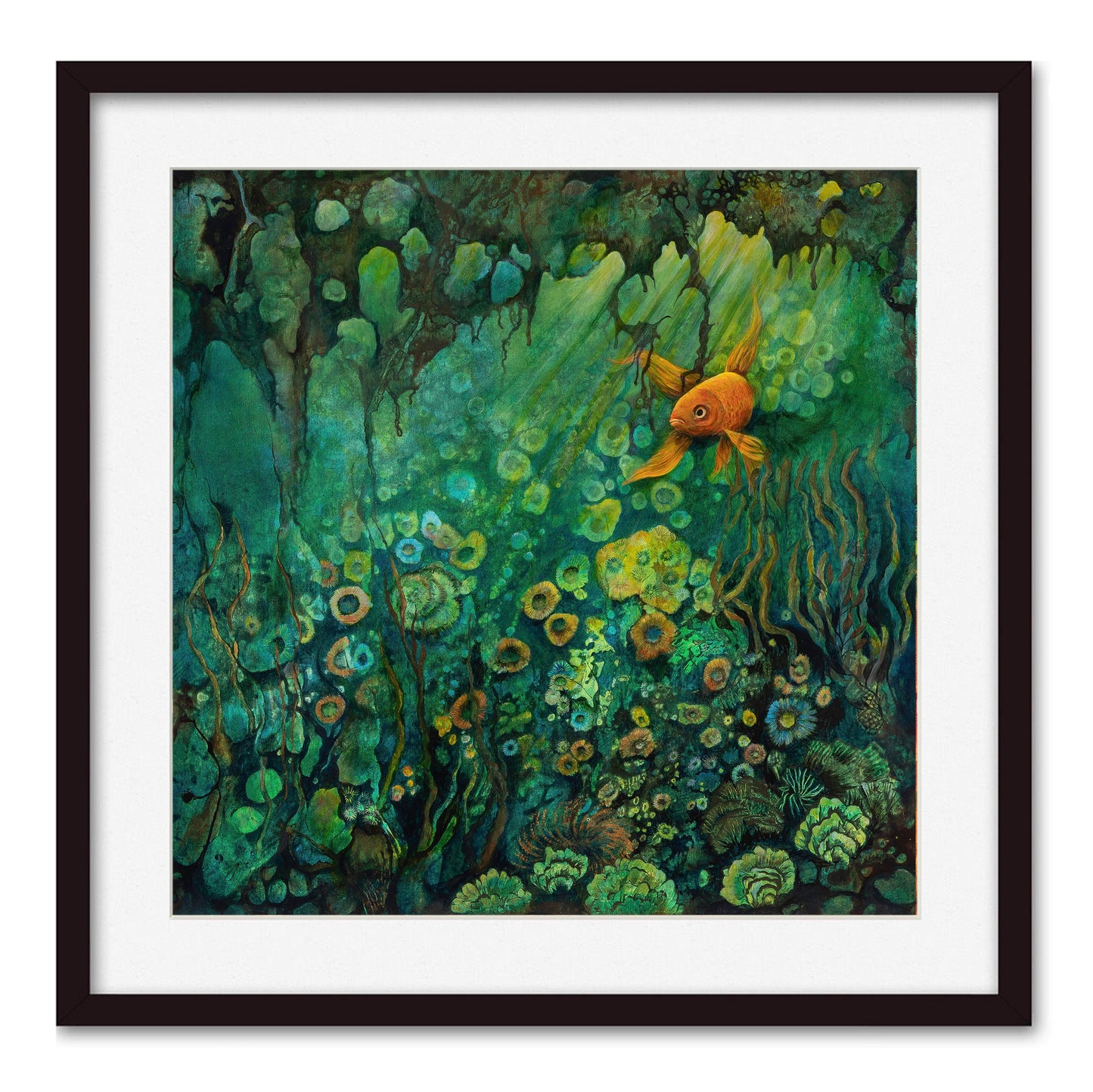 Art print the Golden One