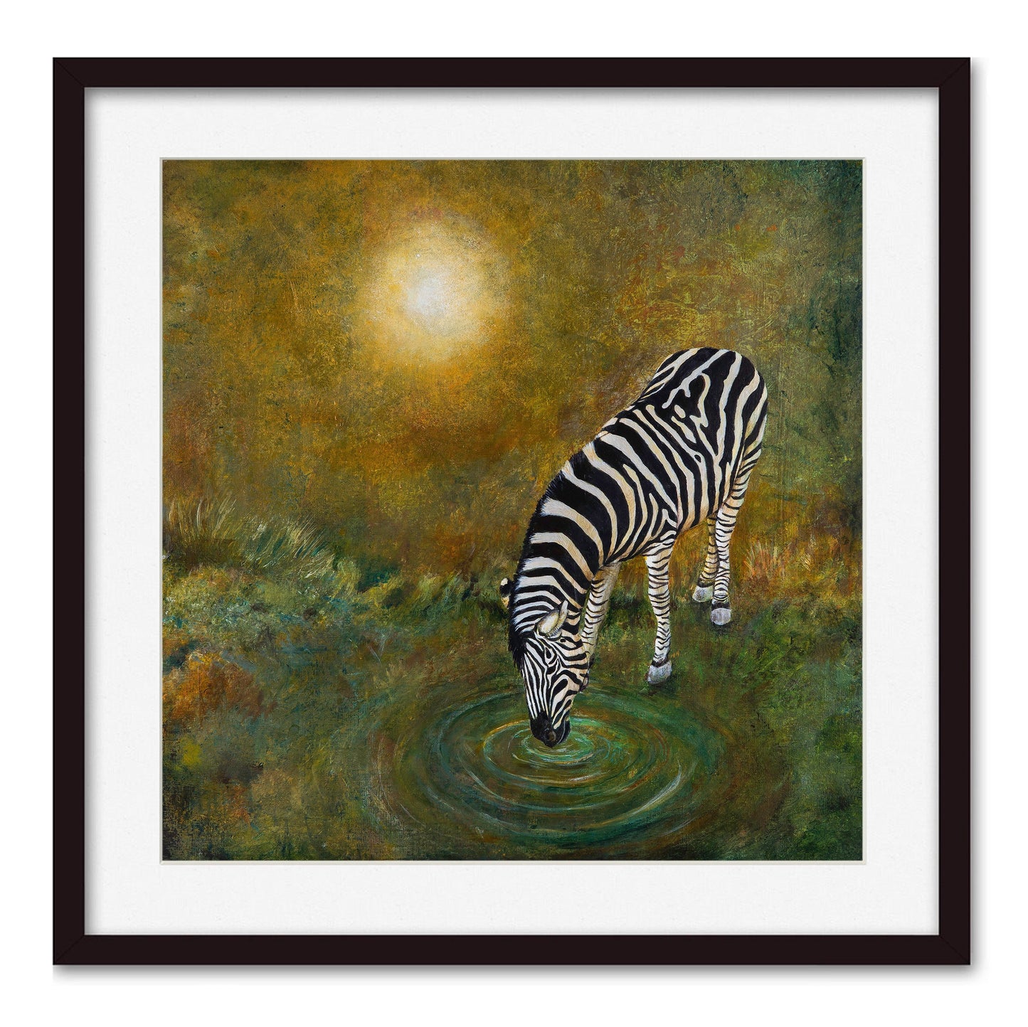 Konsttryck the Waterhole