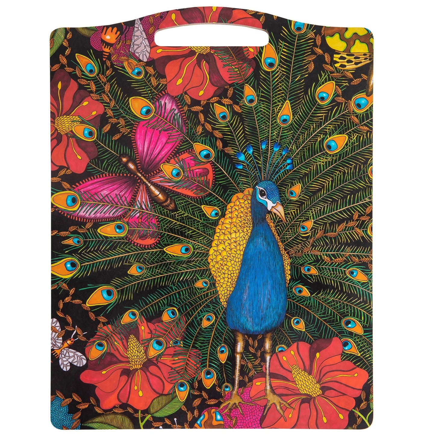 Cutting board Peacock