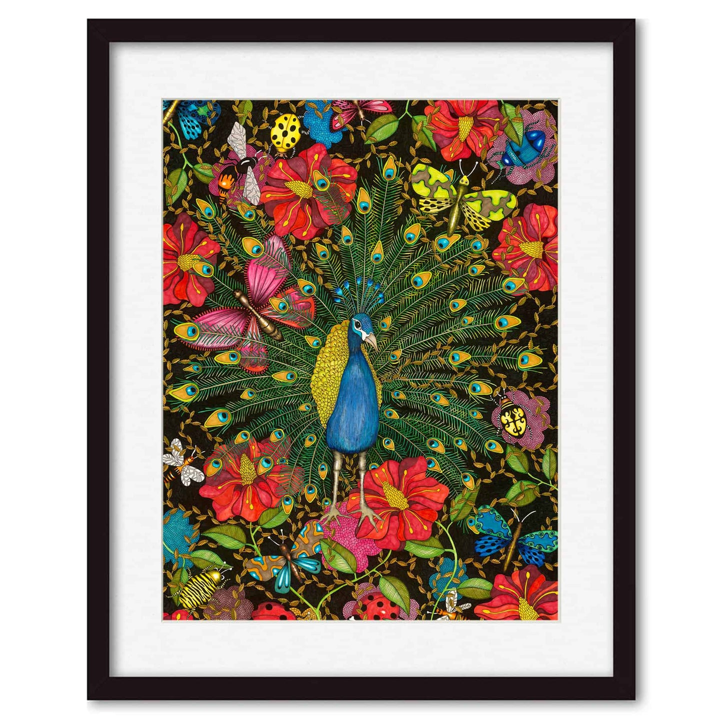 Art print The Peacock