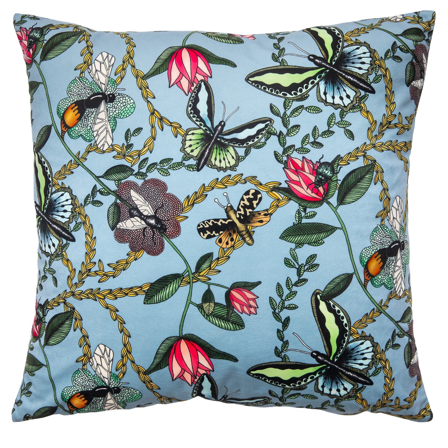 Cushion cover Bugs &amp; Butterflies