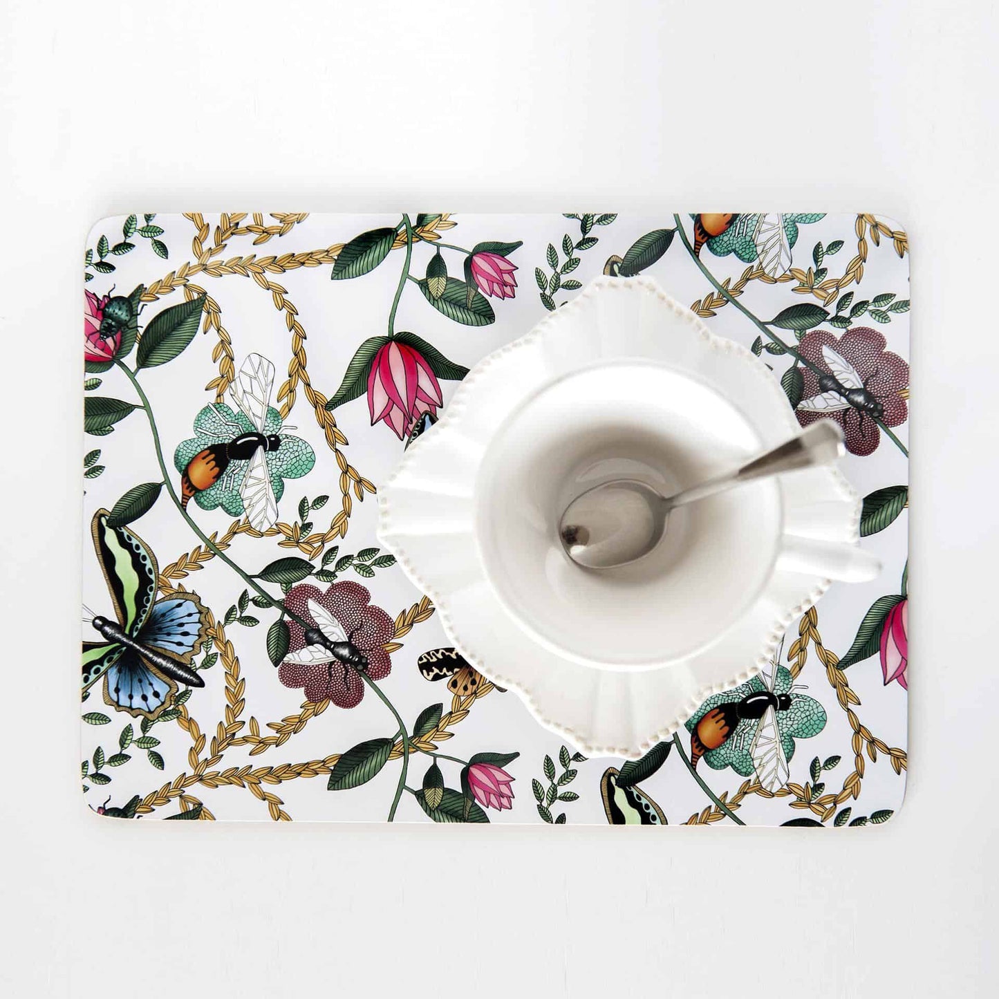 Placemat Bugs and Butterflies (Breakfast size)